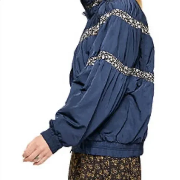 🆕Free People Women’s Bomber Jacket XS 🌟HP - Picture 5 of 7